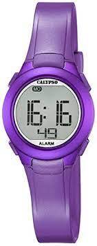 Montre numérique silicone mauve - K5677-2 - Calypso Watches