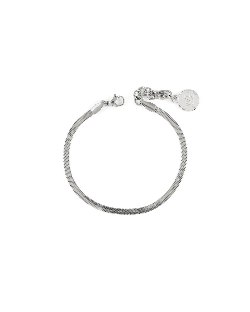 Bracelet Orvet, acier inoxydable - ORVET-SILVER - Welldunn