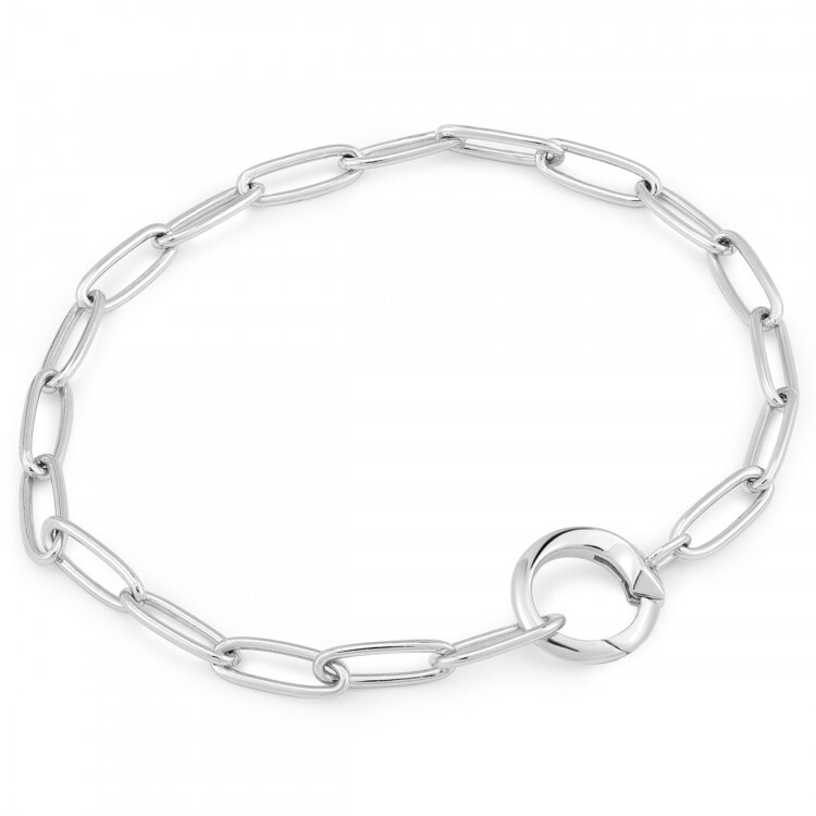 Silver Bracelet - B048-01H - Ania Haie