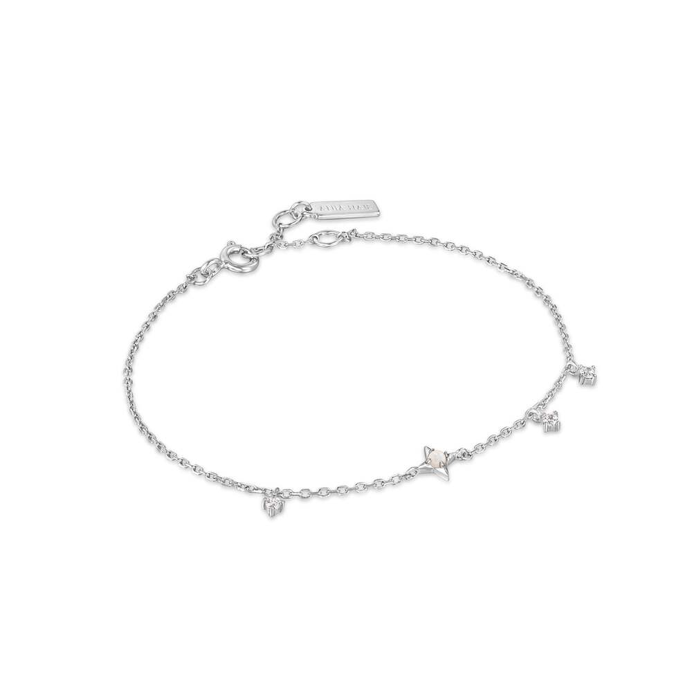 Silver bracelet, Kyoto opal - B034-01H - Ania Haie