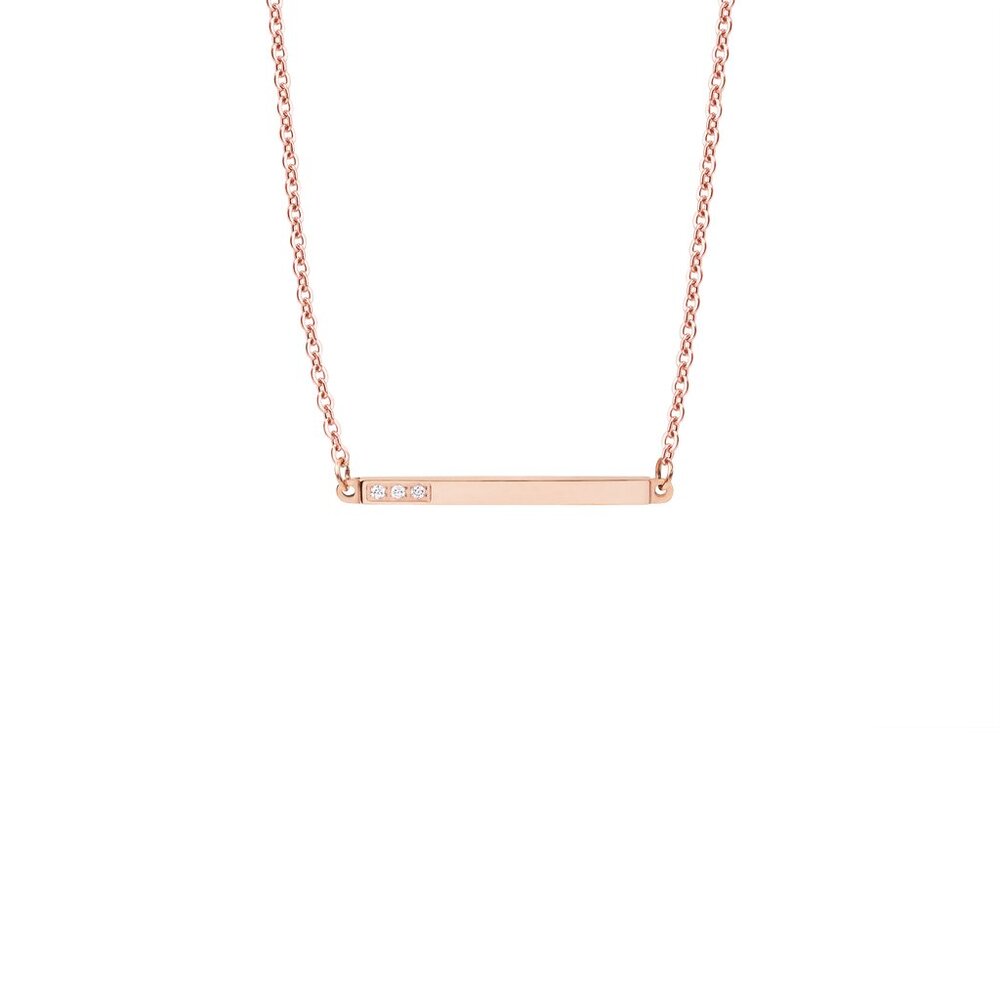 Collier pendentif pureté - T121P004DORO - Mia