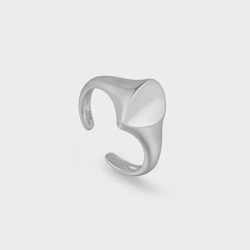 Bague ajustable argent - R049-02H - Ania Haie