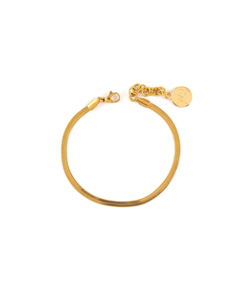 Bracelet Orvet, acier inoxydable - ORVET-GOLD - Welldunn