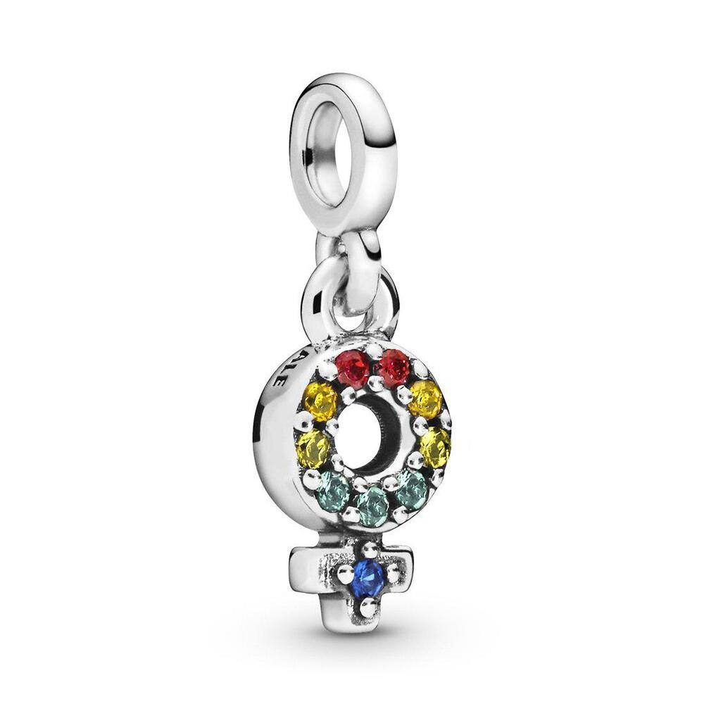 Ma fierté d'être une fille, cz multicolores pandora me - 798382NRGMX - Pandora