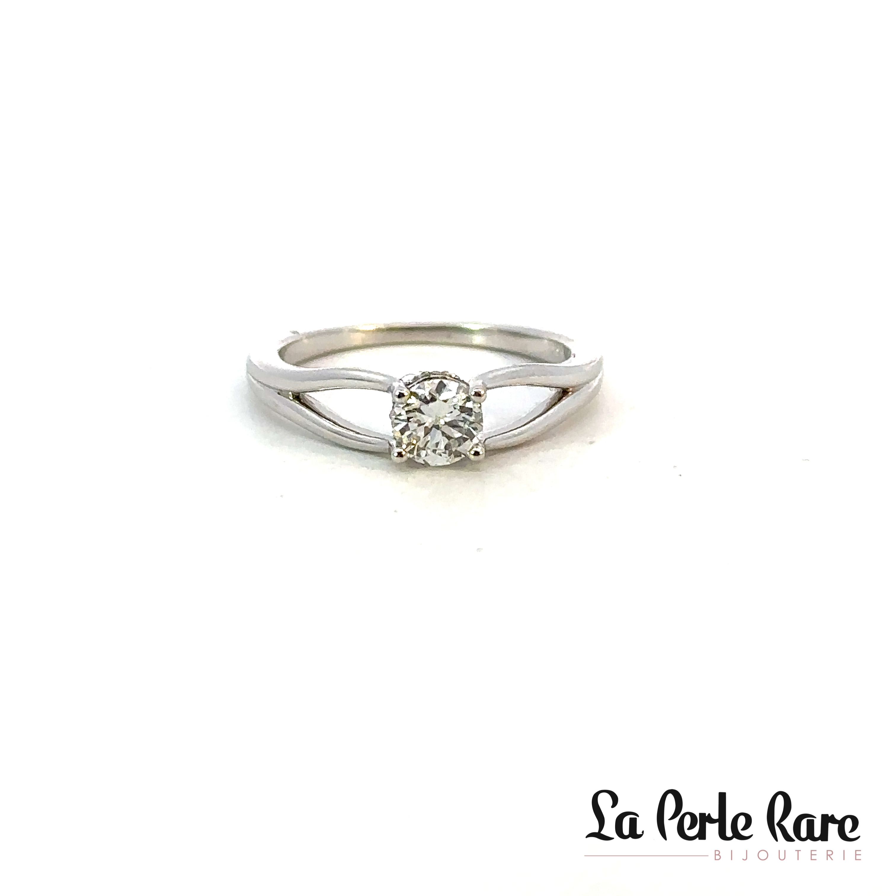 White gold solitaire with a 50-point diamond - BG-123279-600 - Exclusivity