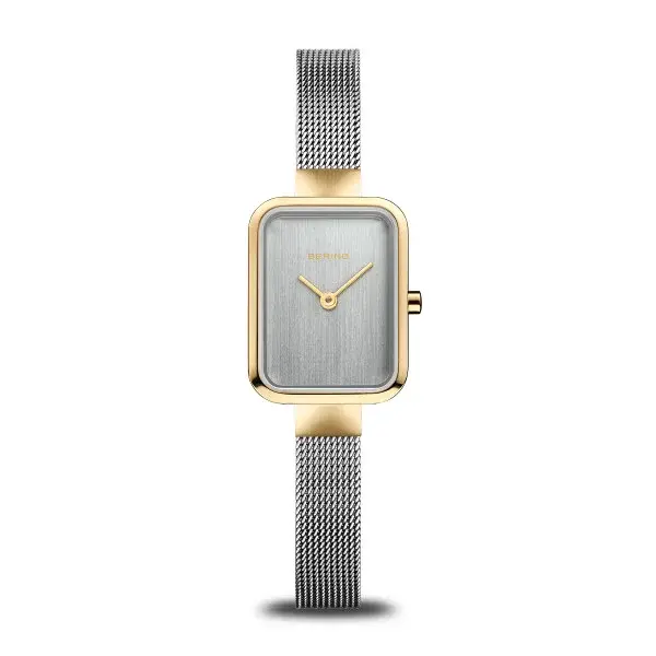 Montre acier 2 tons (blanc/jaune) - 14520-010 - Bering