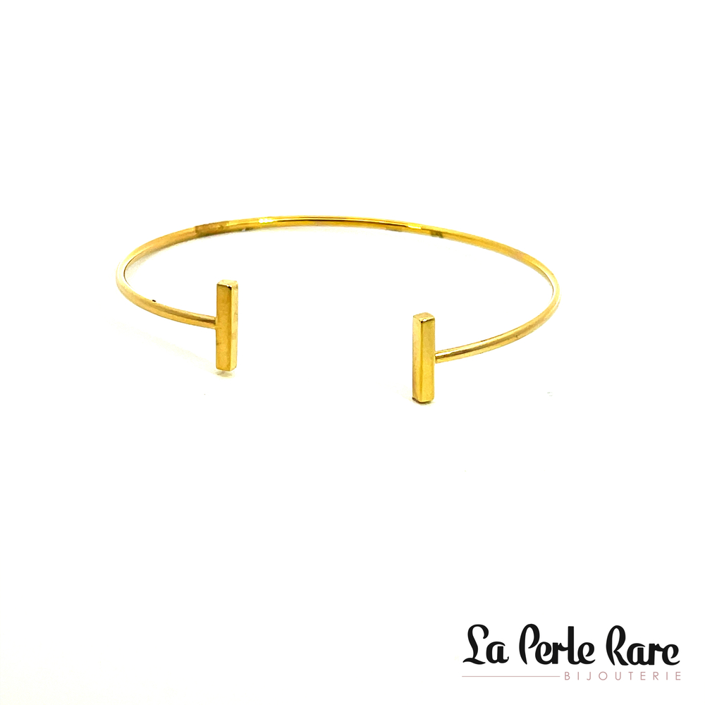 Bracelet rigide ouvert or jaune - MF02505114Y - Midas