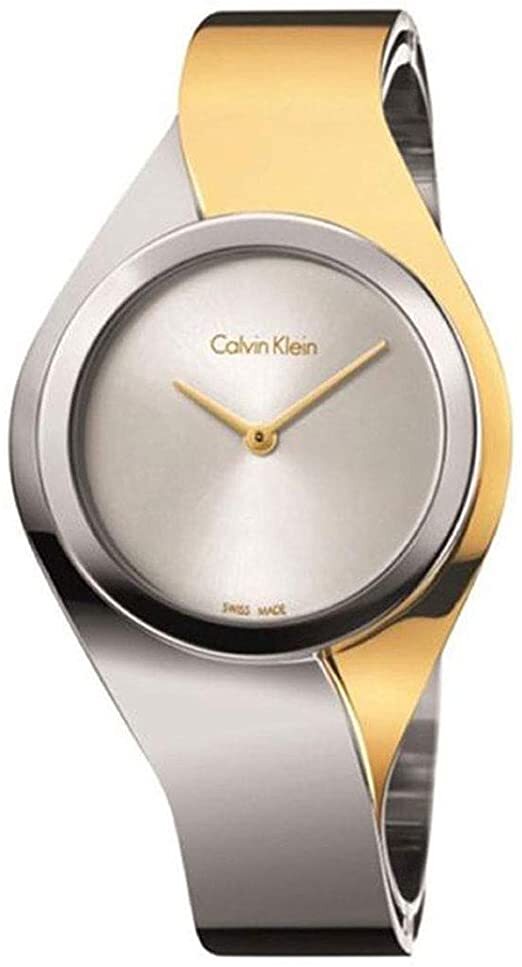 Montre rigide pour femme en acier 2 tons - K5N2M1Y6 - Calvin Klein