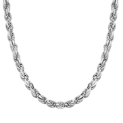 Bracelet torsade, argent - N3176-B - Création Gl