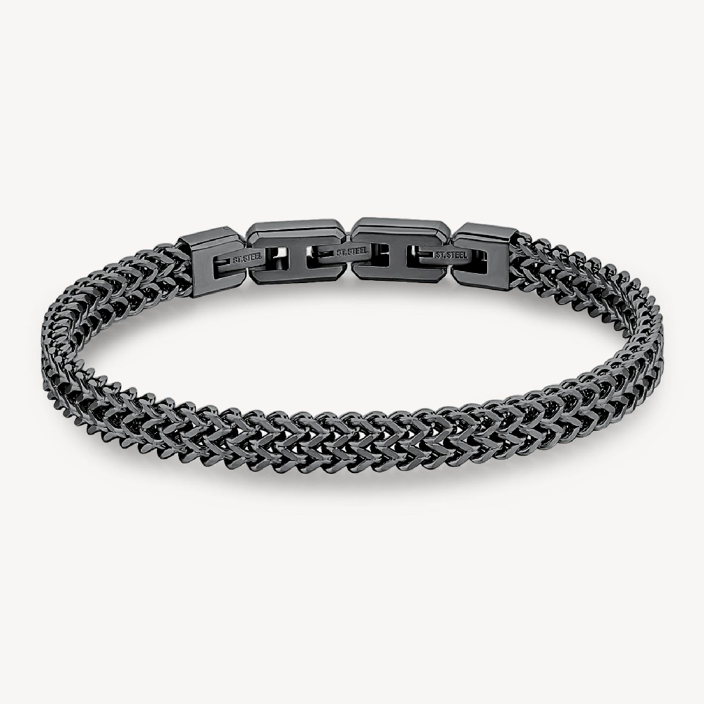 Bracelet acier inoxydable noir - BIK101 - Brosway Italia