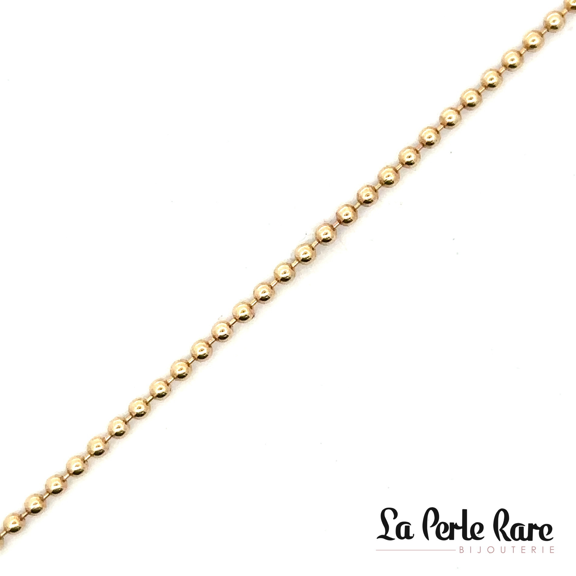 Yellow Gold Anklet - 7071B - Exclusivity