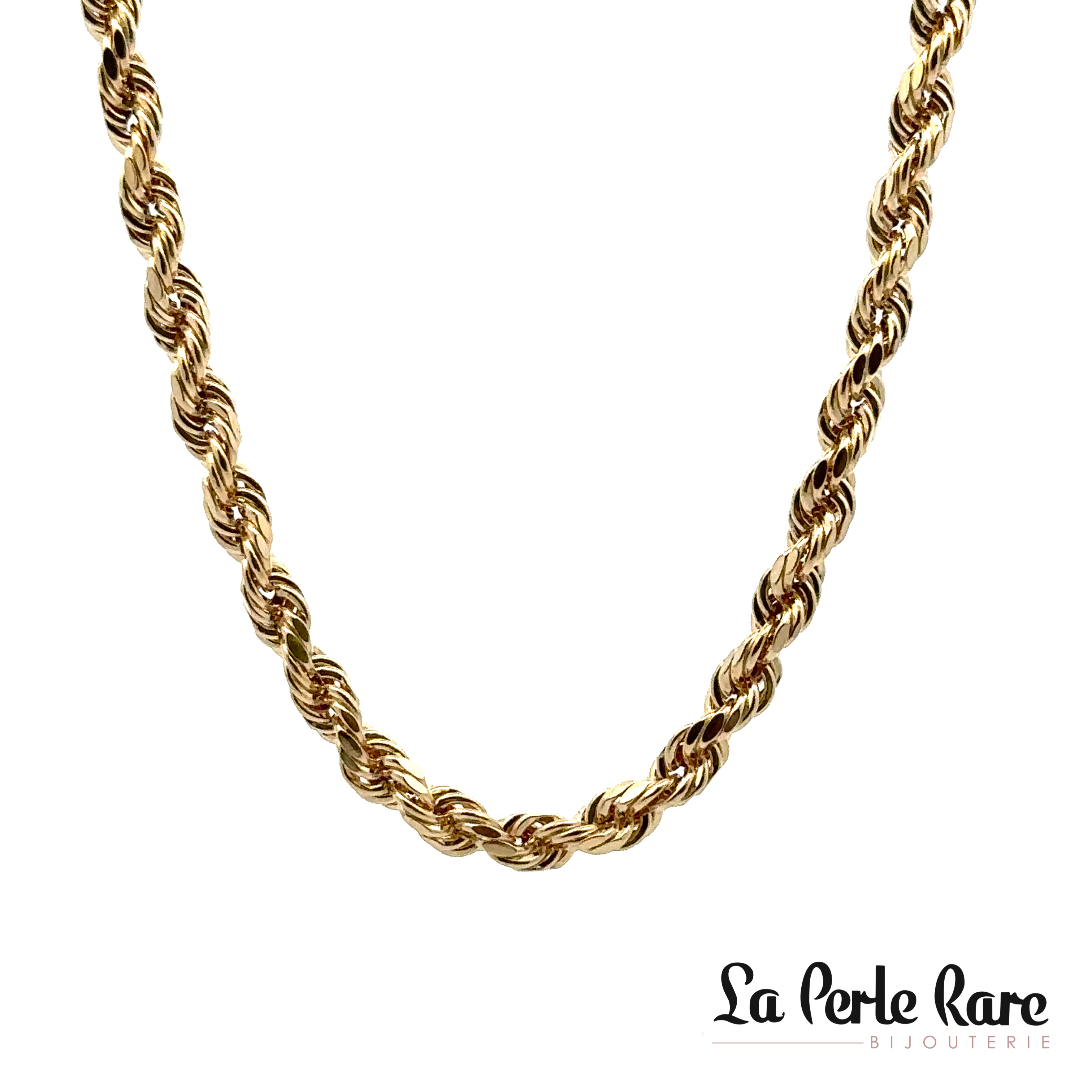 Rope chain, yellow gold - LPR-2341-20 - Exclusivity