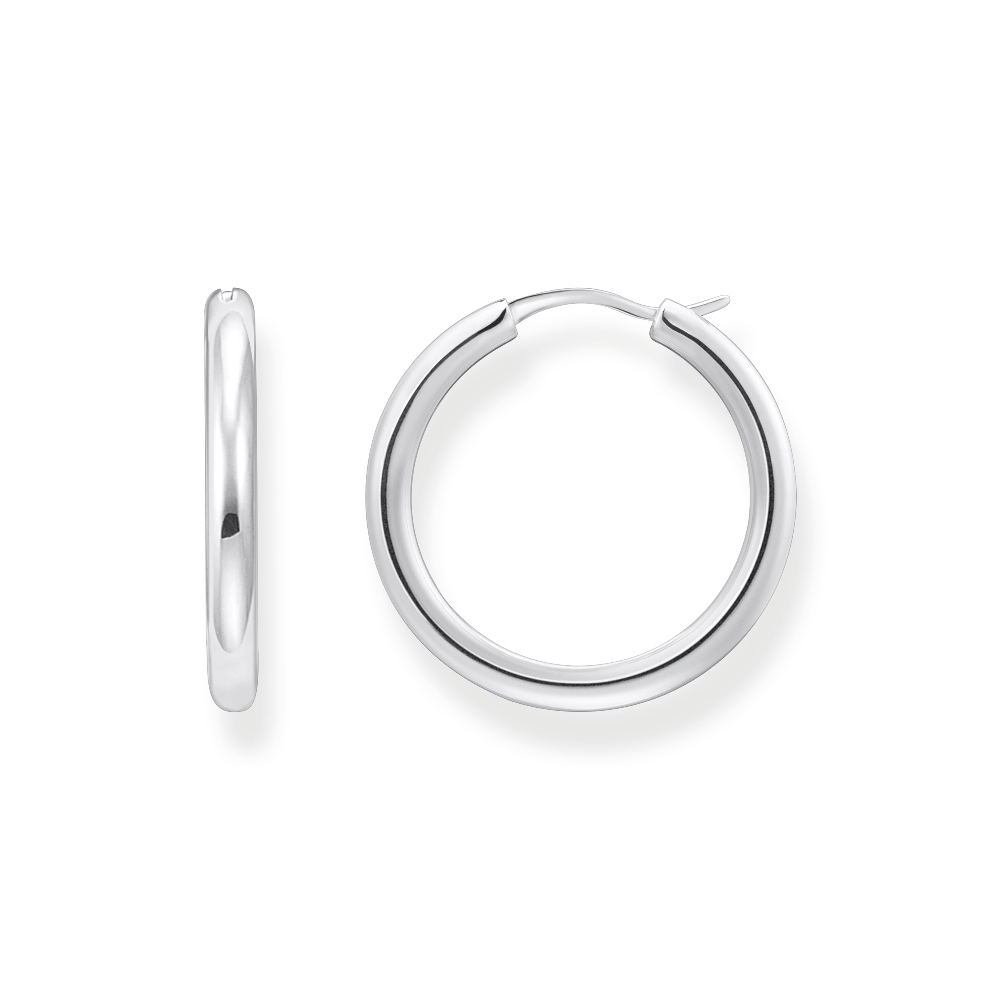 Silver Hoop Earrings - CR745-001-21 - Thomas Sabo