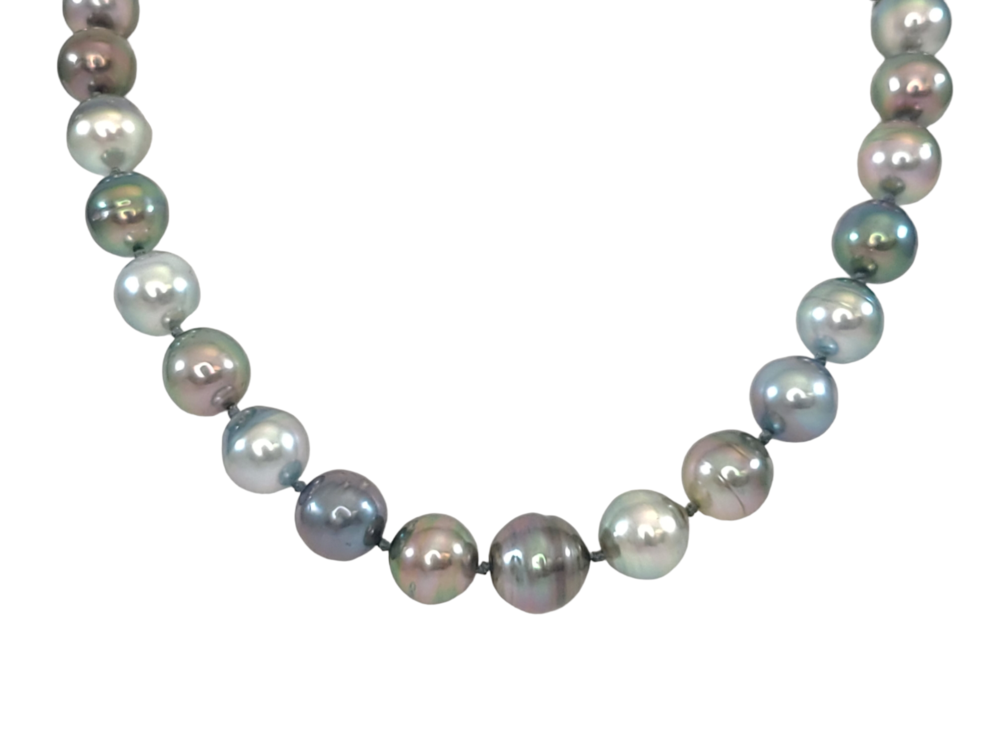 Collier perles de tahiti, or blanc - TB9AC7S0086T - Exclusivités