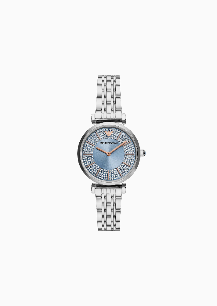 Emporio Armani two-hand watch in stainless steel. - AR11594 - Emporio Armani