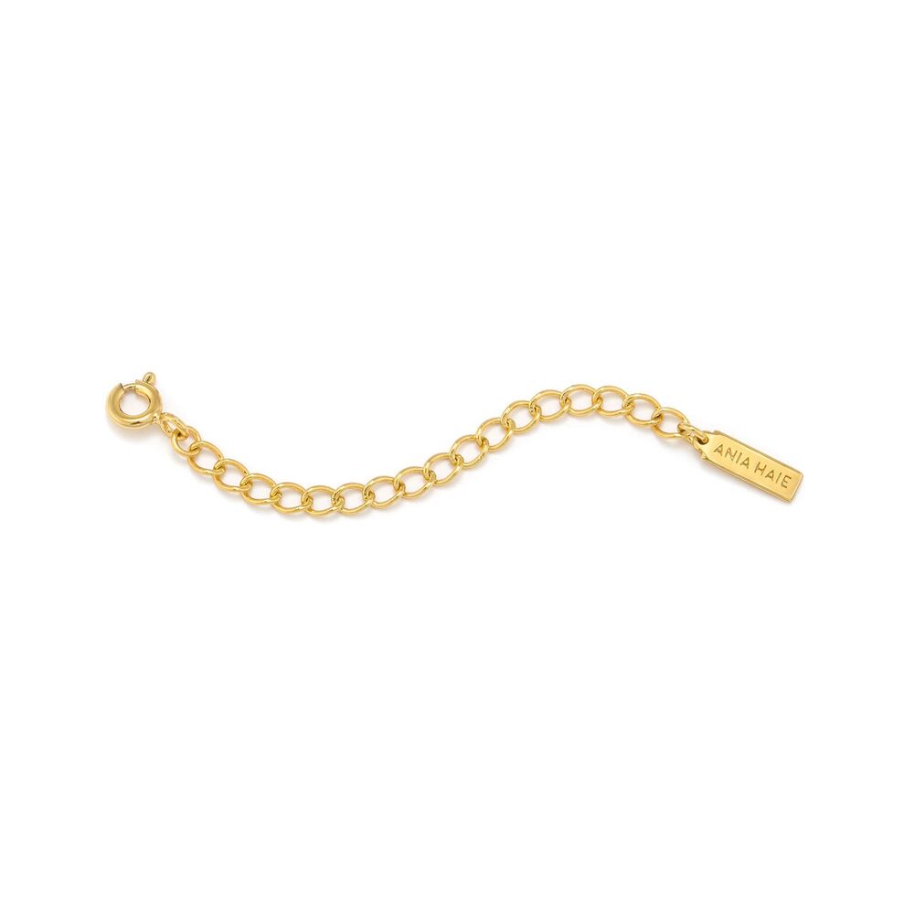 Golden silver chain extension - EXTENDER-G - Ania Haie