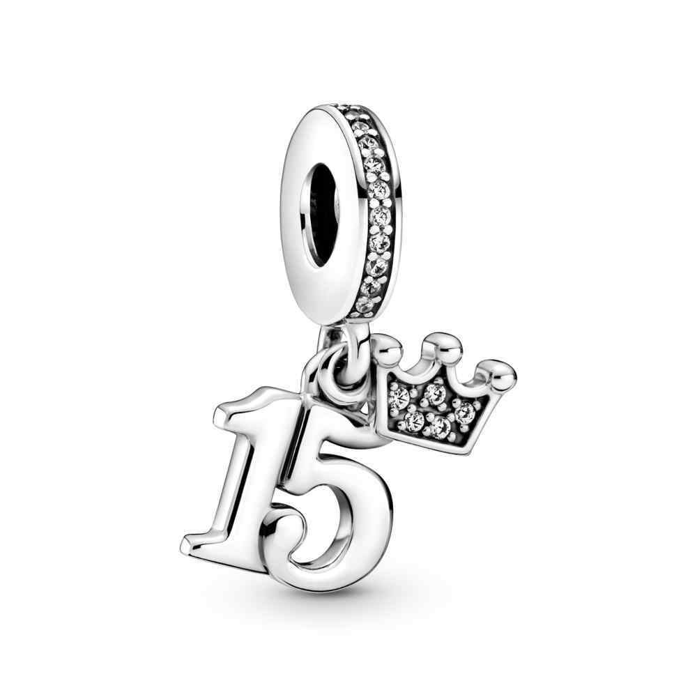 Bille 15e anniversaire, zircons incolores - 799540C01 - Pandora