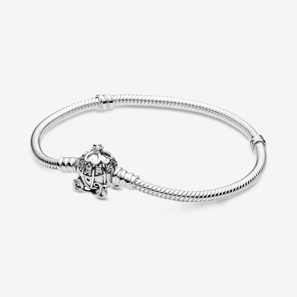 Bracelet fermoir carrosse citrouille cendrillon, cz - 599190C01-17 - Pandora