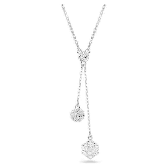 Collier métal rhodié, cristaux - 5693207 - Swarovski