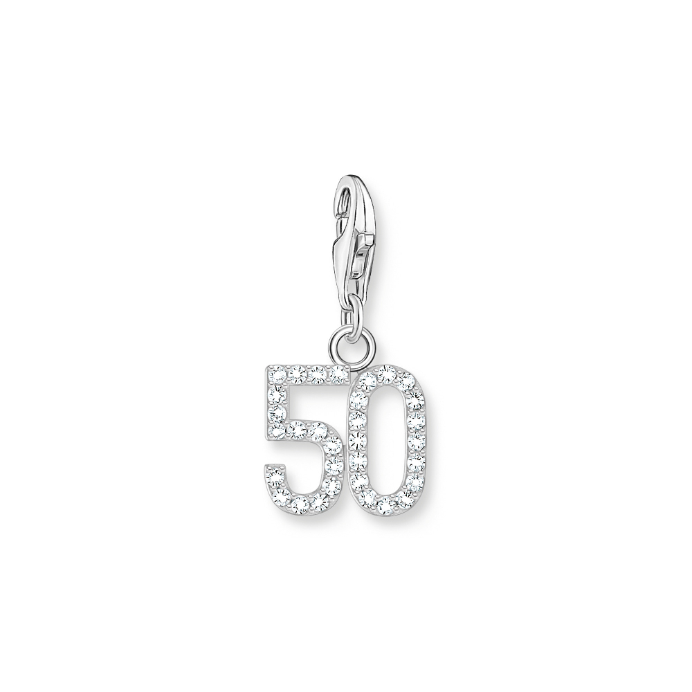 Charm 50, argent, zircons - 2138-051-21 - Thomas Sabo