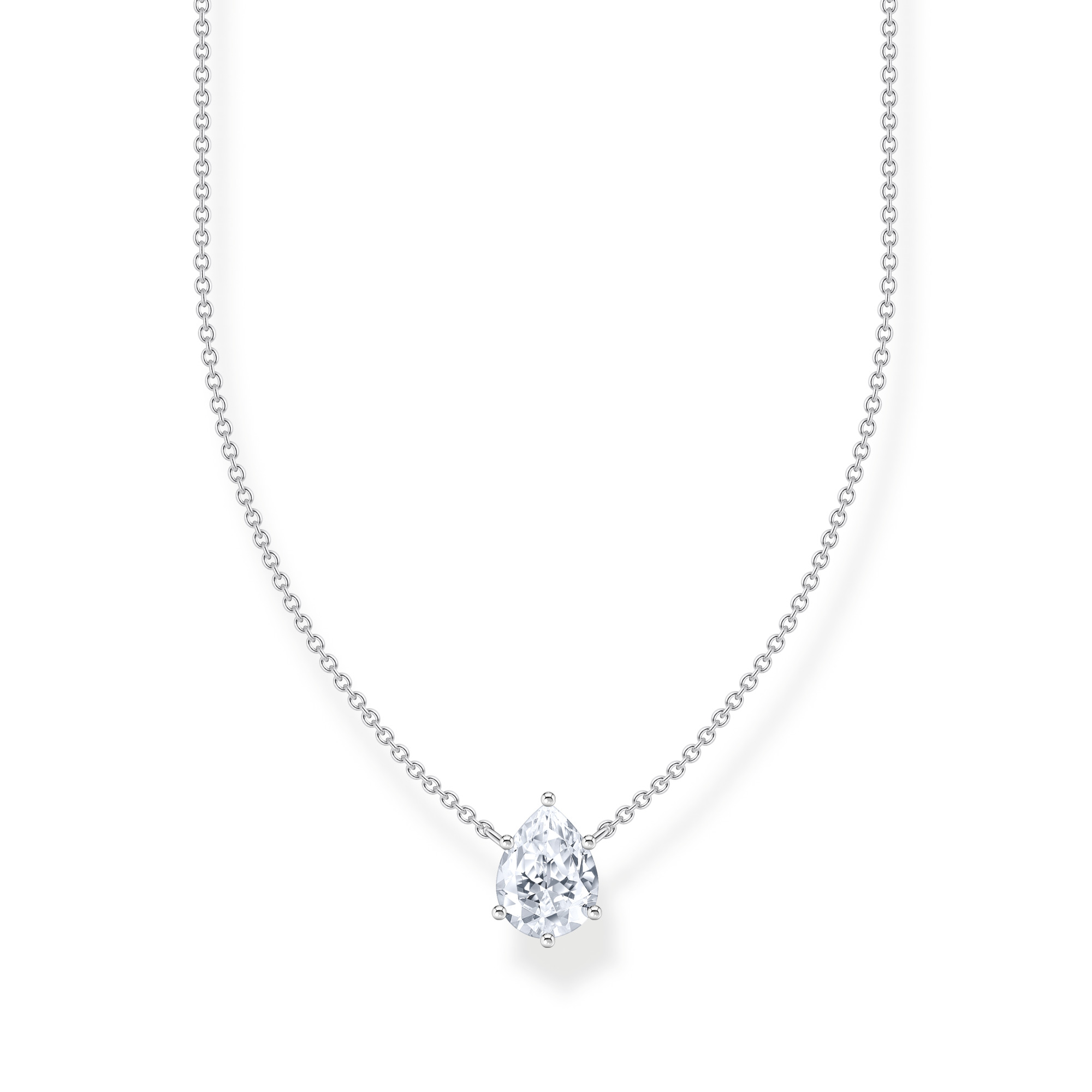 Collier argent, zircon - KE2213-051-14-L45V - Thomas Sabo