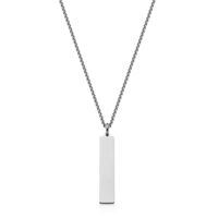 Women's steel plate pendant - T3XB840124 - Steelx