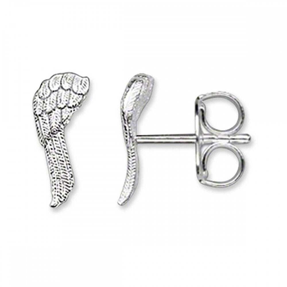 Silver wing-fixed earrings - H1787-001-12 - Thomas Sabo