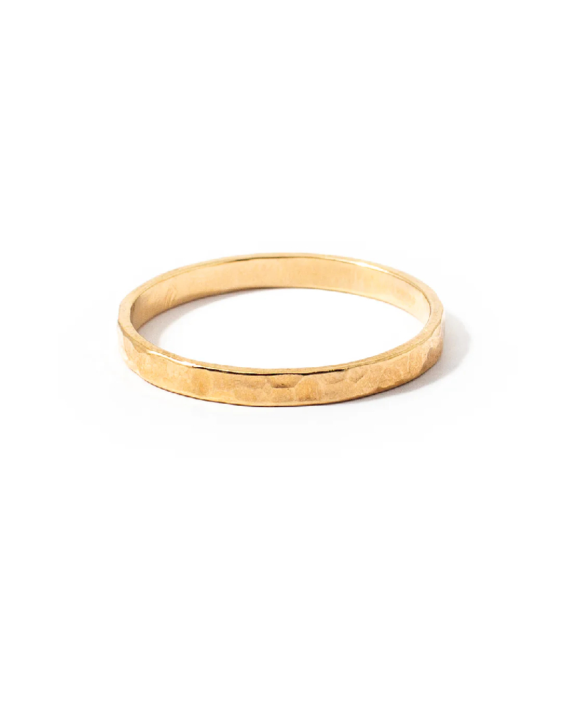 Gold-plated silver ring - MARTEL-G-7 - Welldunn