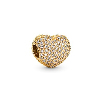 Pavé ouvre mon coeur, cz incolore, shine - 768753C01 - Pandora