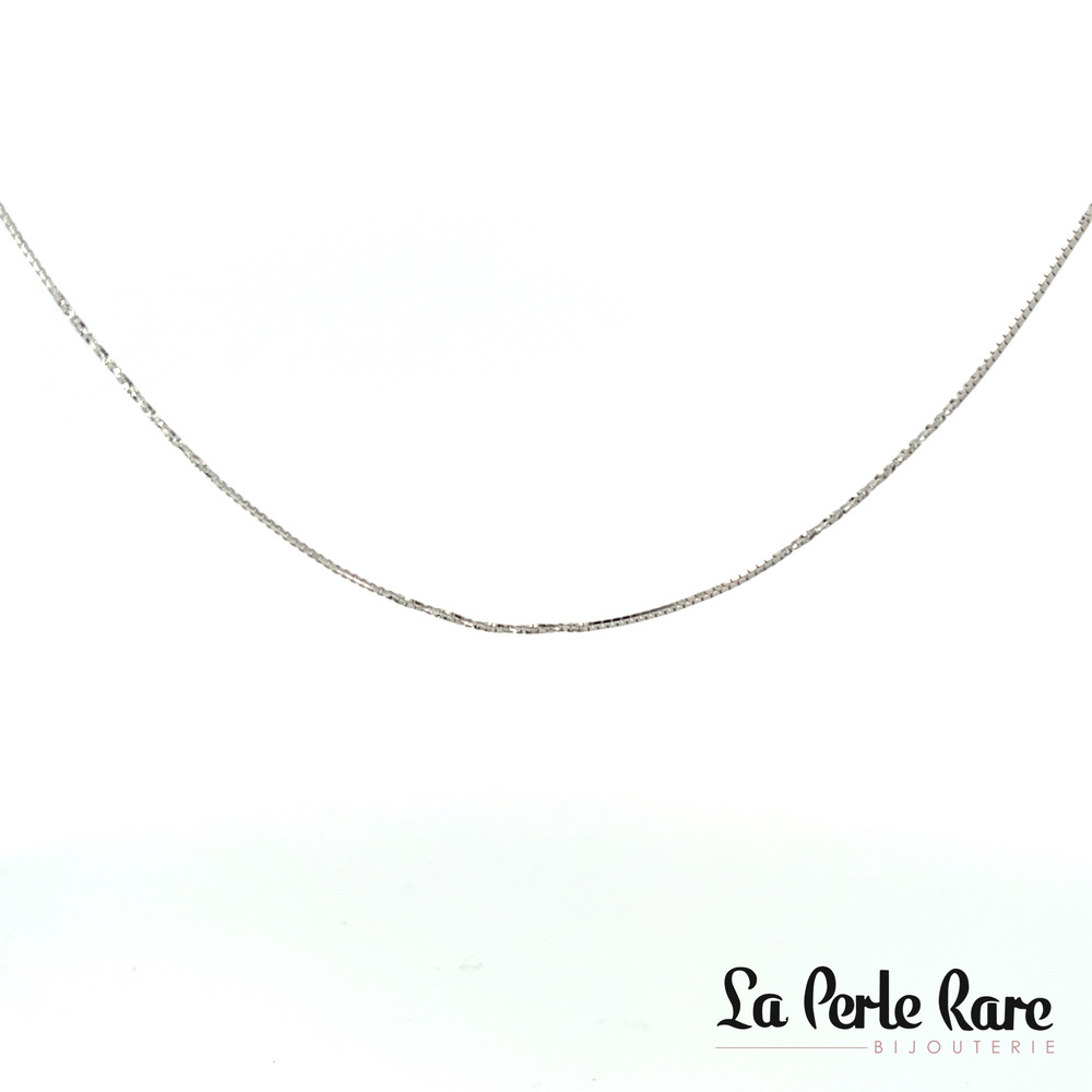 White gold textured chain - 2179-20 - Exclusivity