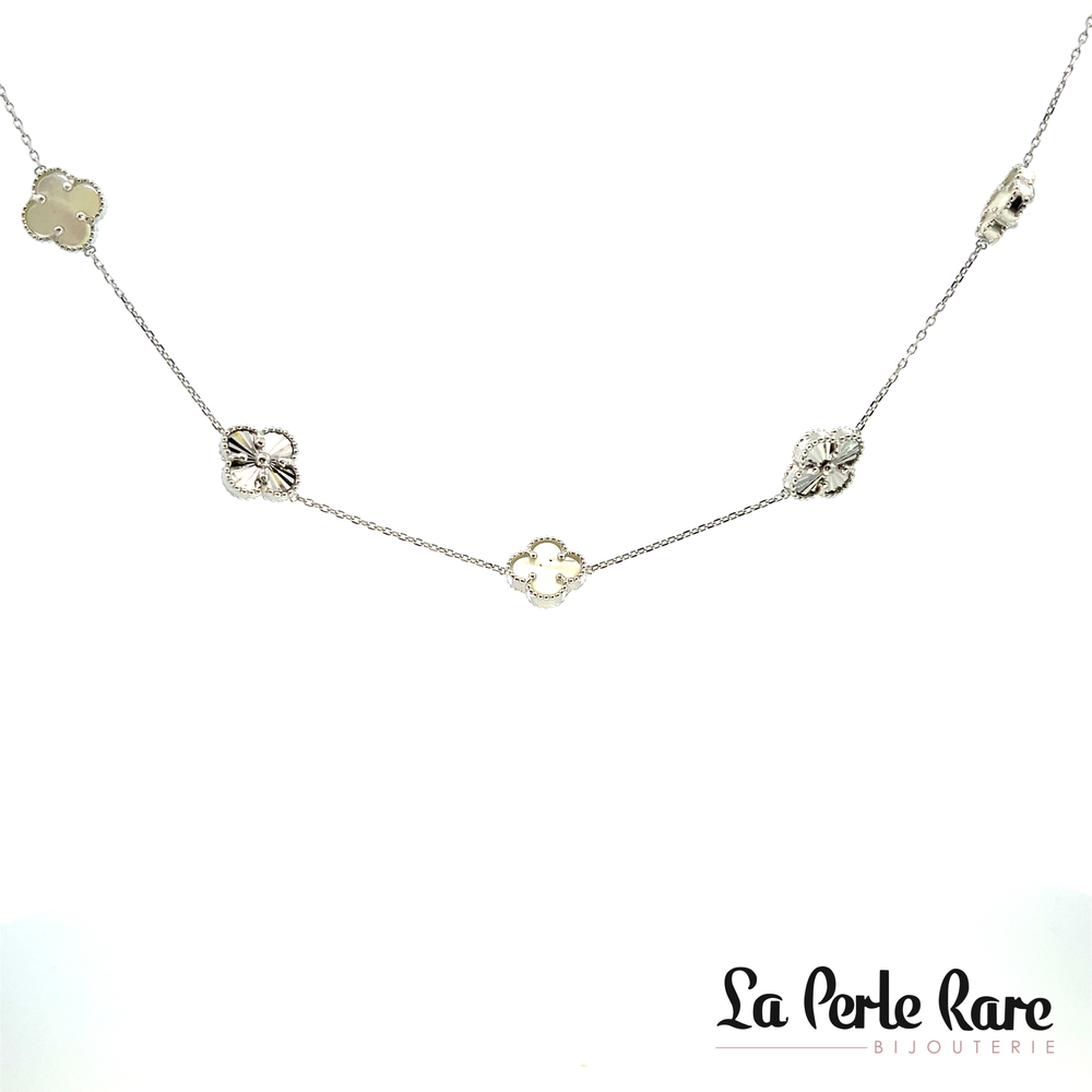 Collier or blanc, nacre de perle - LPR-1989-CO - Exclusivités