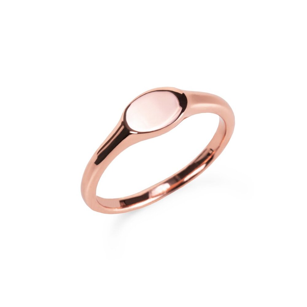 Bague époque couleur rosé