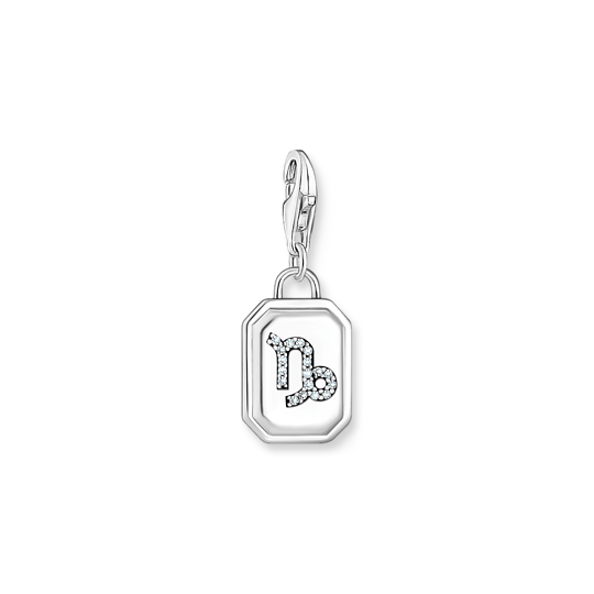 Breloque zodiaque, capricorne, argent, zircons - 2152-643-21 - Thomas Sabo