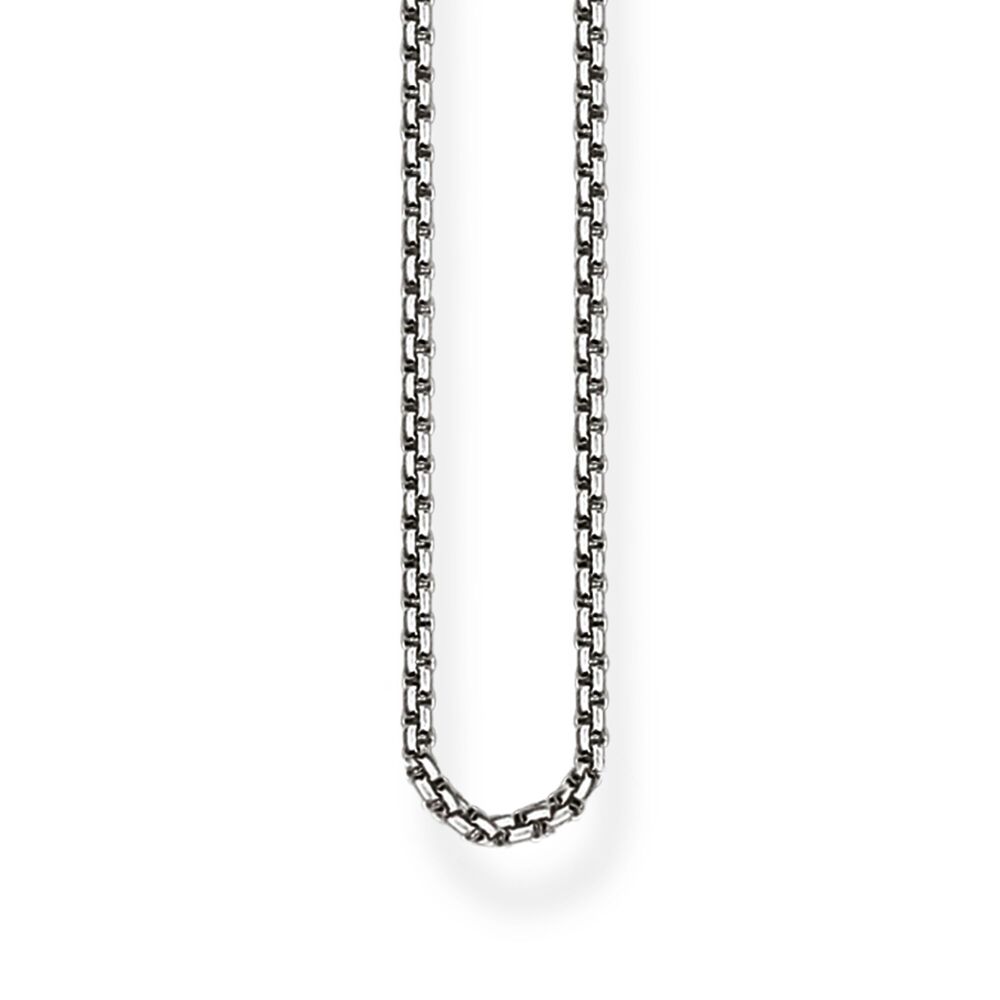 90cm blackened silver chain - KE110663712L90 - Thomas Sabo