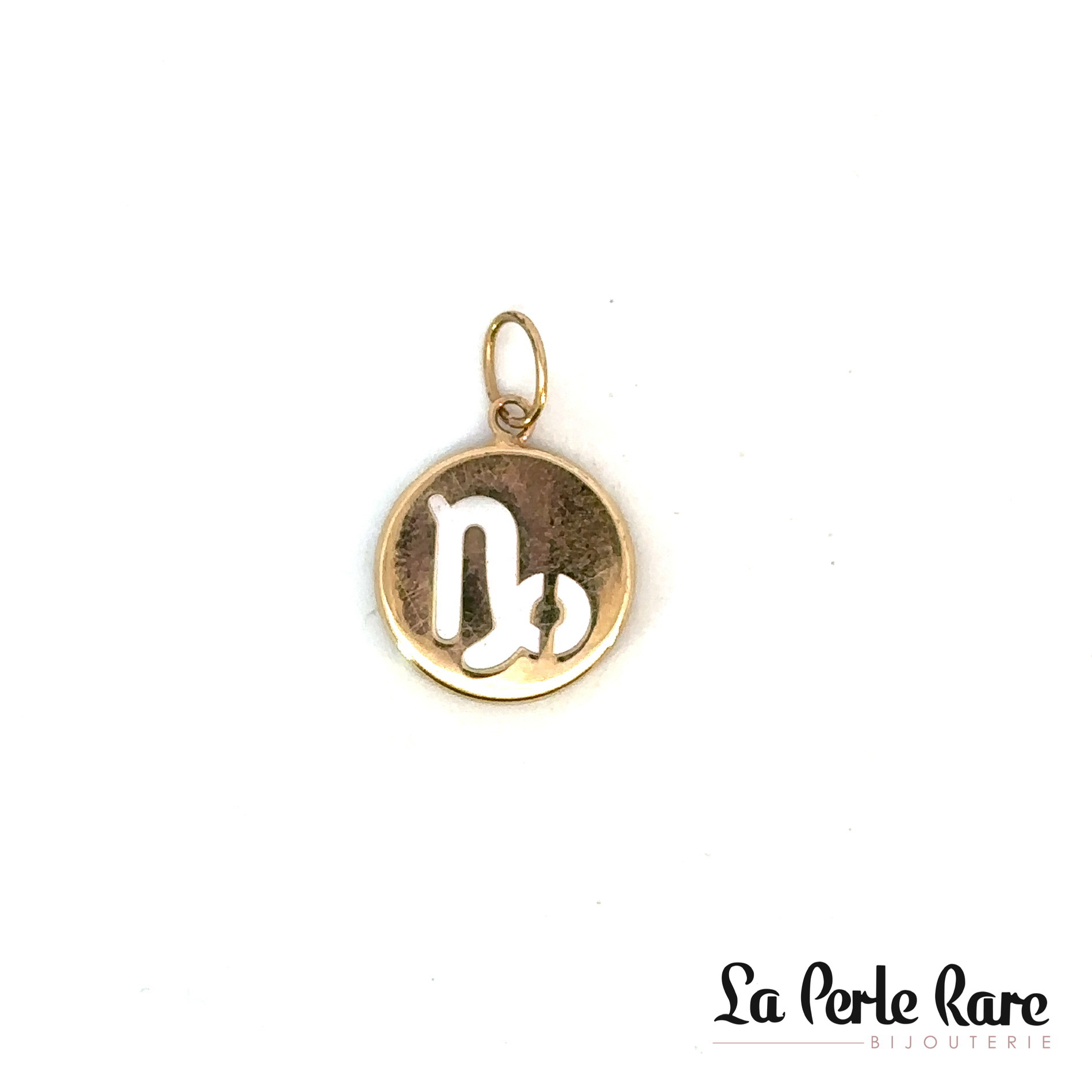 Pendentif capricorne, or jaune, nacre - LPR-CAPRIOCO - ExclusivitÉs