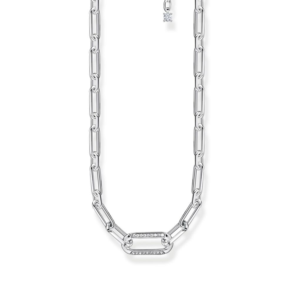 Collier argent, zircons - KE2110-643-14-L45V - Thomas Sabo