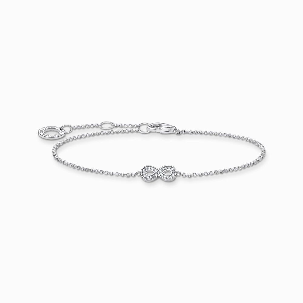 Bracelet infini argent, zircons - A2003-051-14-L19V - Thomas Sabo