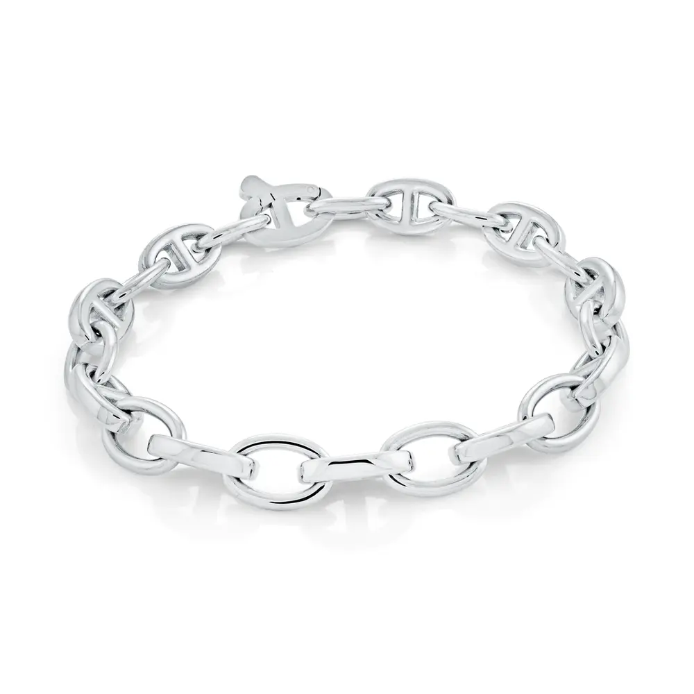 Bracelet acier, 9 mm - SMB602 - Italgem Steel