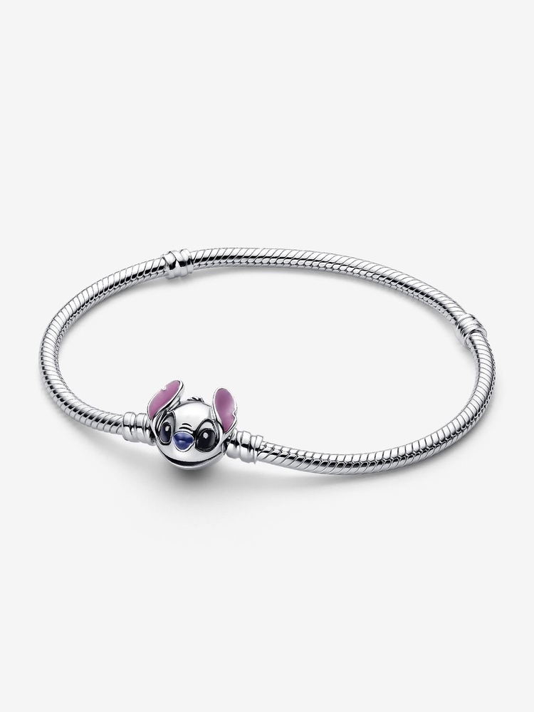 Bracelet Stitch de Disney, argent, émail coloré - 593738C01-17 - Pandora