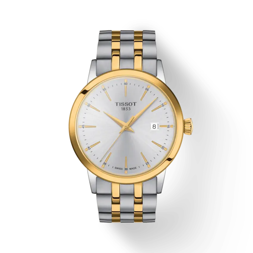 Montre acier 2 tons (blanc/jaune) - T129.410.22.031.00 - Tissot