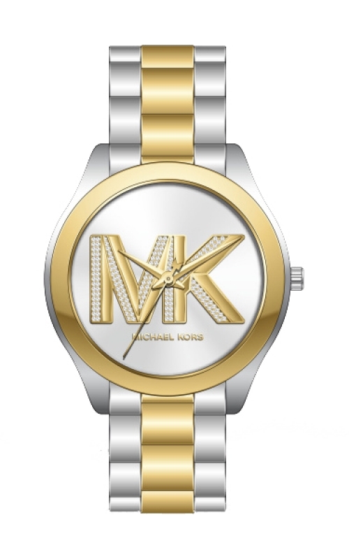 Montre pour femme Micheal Kors acier inoxydable 2 tons, cz - MK4735 - Michael Kors