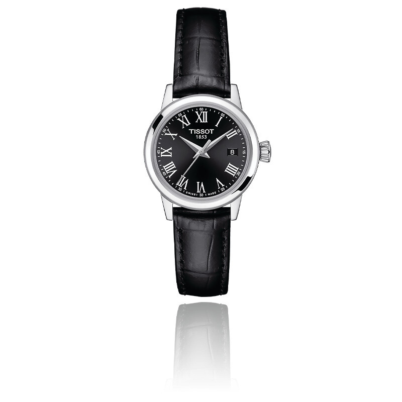 Montre bacelet cuir noir - T1292101605300 - Tissot