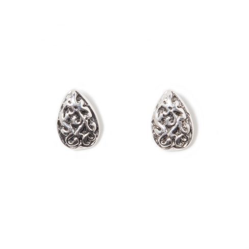 Boucles d'oreilles fixes argent - LOVE-BO - Scaro Caroline Arbour