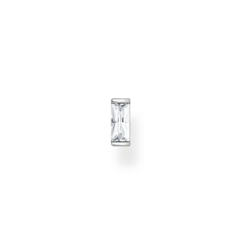 Silver and zirconium fixed earring (singular) - H2185-051-14 - Thomas Sabo