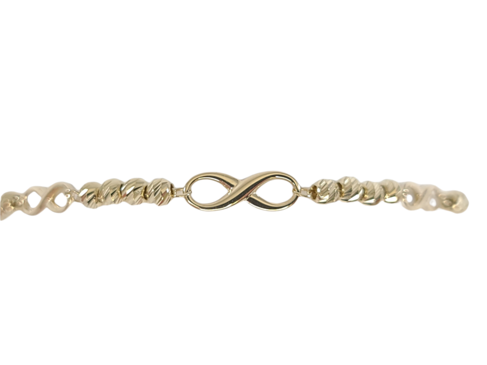 Bracelet infini or jaune - BDP01-3229-J - Exclusivités