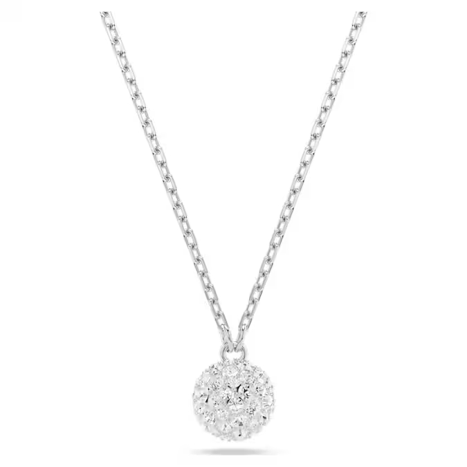 Collier métal rhodié, cristaux - 5693206 - Swarovski