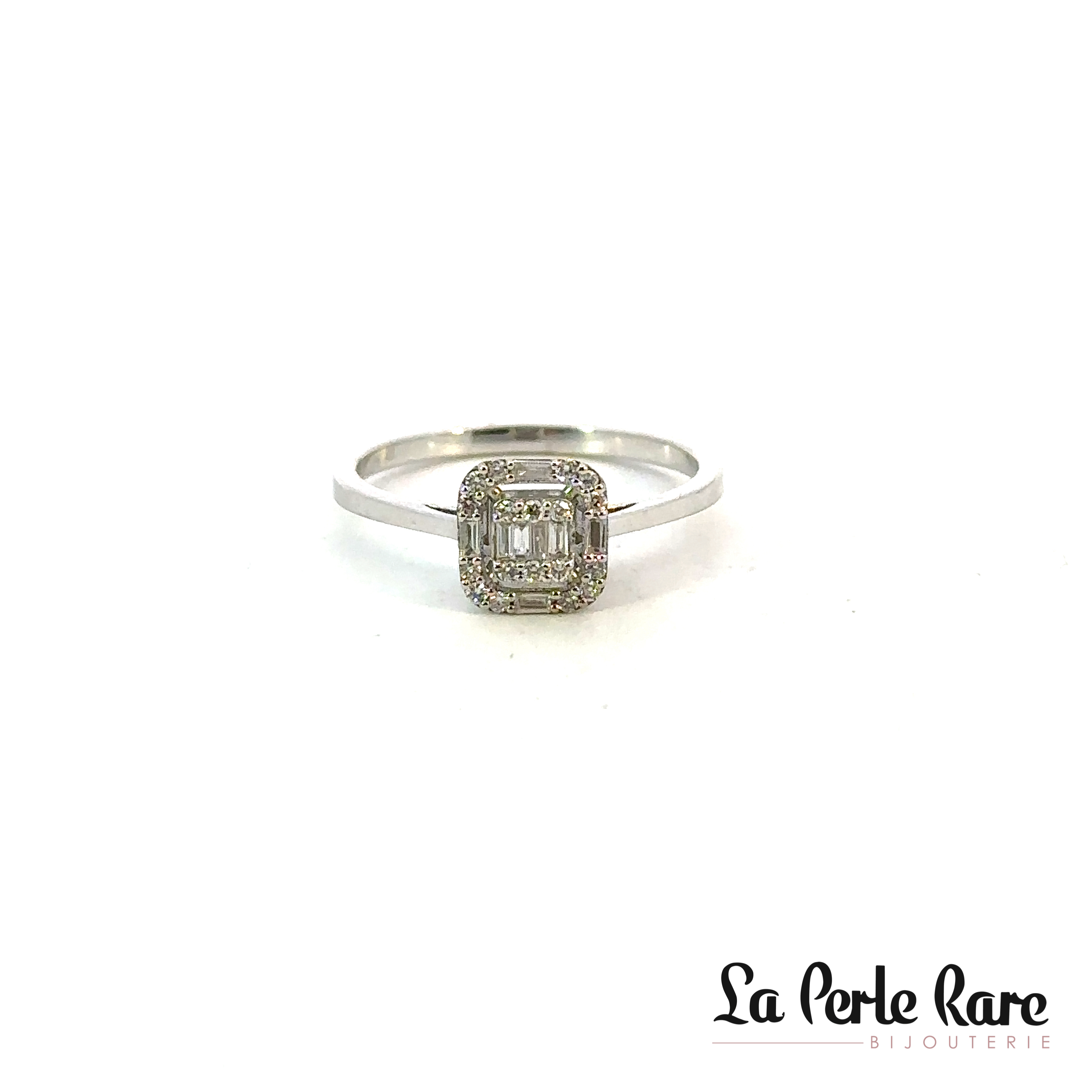 White gold ring with a total of 15 diamond points - CYZ2543 - Exclusivity