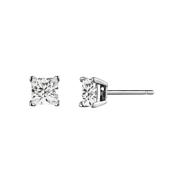 Fixed earrings with zirconium - E3573 - Gl Creation