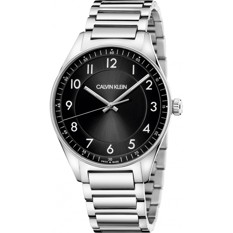 Montre acier fond noir - KBH21141 - Calvin Klein