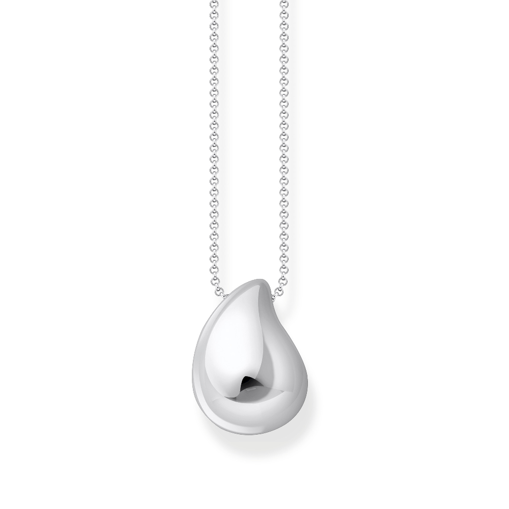 Pendentif goutte organique, argent - KE2281-001-21-L50V - Thomas Sabo